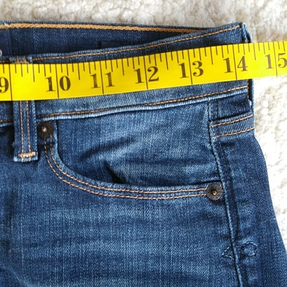 Lucky Brand Embroidered Sofia Boot Cut Jeans 4 / 27R Blue - Picture 14 of 16